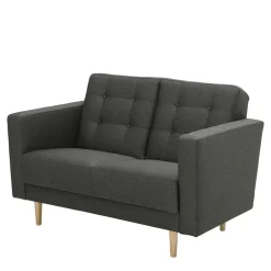 Pharao24 Zweisitzer Sofa Anthrazit Loytima> Wohnzimmercouch|Einzelsofa