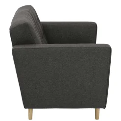Pharao24 Zweisitzer Sofa Anthrazit Loytima><noscript><img width=