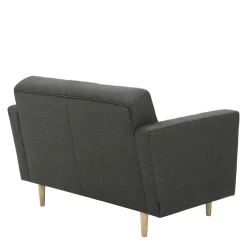 Pharao24 Zweisitzer Sofa Anthrazit Loytima><noscript><img width=