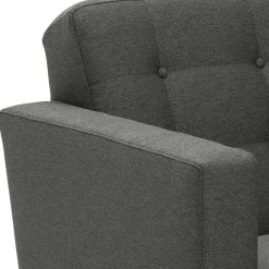 Pharao24 Zweisitzer Sofa Anthrazit Loytima><noscript><img width=