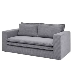 Pharao24 Zweisitzer Sofa Anthrazit Eltusa> Wohnzimmercouch|2 Sitzer Sofa