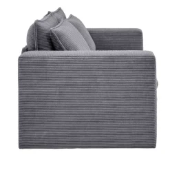 Pharao24 Zweisitzer Sofa Anthrazit Eltusa><noscript><img width=