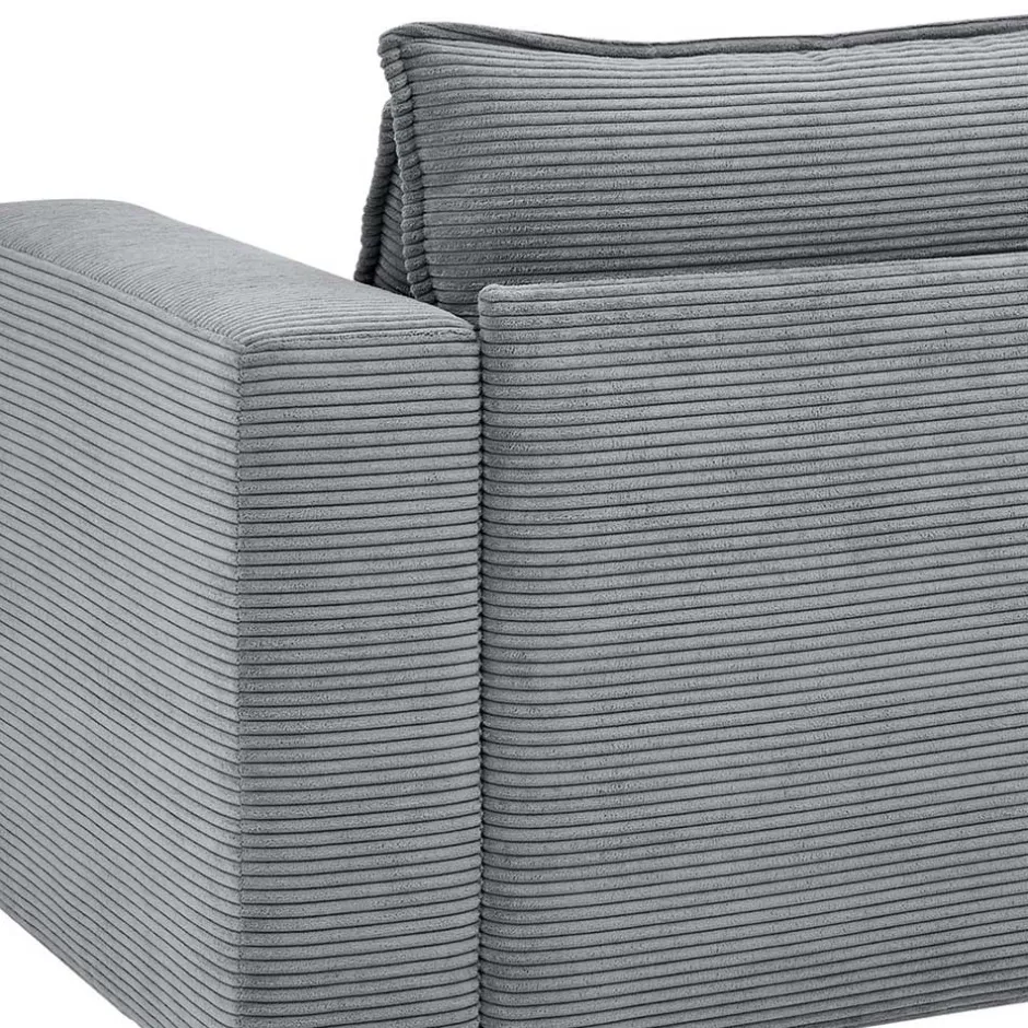 Pharao24 Zweisitzer Sofa Anthrazit Eltusa> Wohnzimmercouch|2 Sitzer Sofa