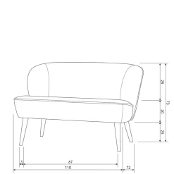 Pharao24 Zweisitzer Sofa Cralega><noscript><img width=