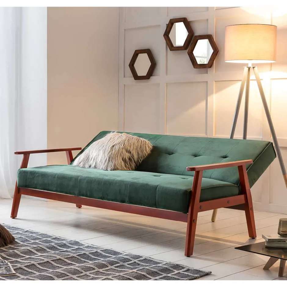 Polstermöbel|2 Sitzer Sofa*Pharao24 Zweisitzer Sofa Liyadiro