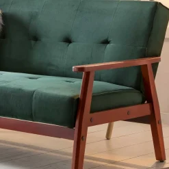 Polstermöbel|2 Sitzer Sofa*Pharao24 Zweisitzer Sofa Liyadiro